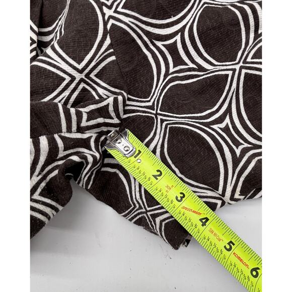 NWT Banana Republic Romper Women's Size 8 Brown & White Strapless Shorts Jumper - Picture 9 of 9